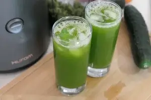 Cucumber Mint Juice Cold Press Slow